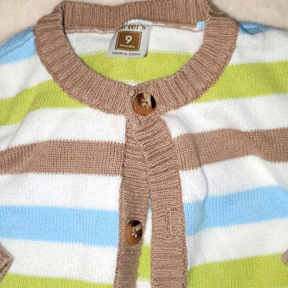 Bundle of 2 Carter's Button Down Sweaters - Picture 7 of 9